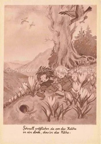 AK / Ansichtskarte Maerchen Sagen Fairy Tale Conte-- Fips und Fine