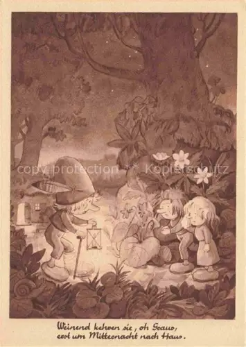 AK / Ansichtskarte Maerchen Sagen Fairy Tale Conte-- Fips und Fine