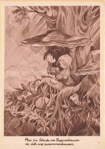 AK / Ansichtskarte Maerchen Sagen Fairy Tale Conte-- Fips und Fine