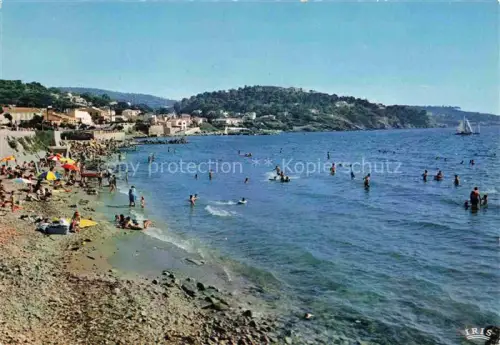 AK / Ansichtskarte Le Pradet Toulon 83 Var La Plage de la Garonne et le Collet Redon