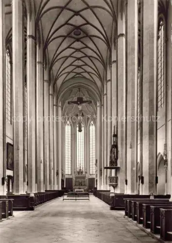 AK / Ansichtskarte LANDSHUT  Isar St. Martin Kirche Innenansicht