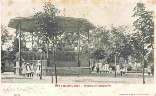 AK / Ansichtskarte Wormerveer Zaanstad NL Wilhelminapark