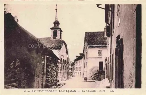 AK / Ansichtskarte Saint-Gingolph  Thonon-les-Bains 74 Haute Savoie La Chapelle