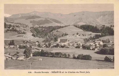 AK / Ansichtskarte Megeve Bonneville 74 Haute-Savoie et la Chaine du Mont Joly