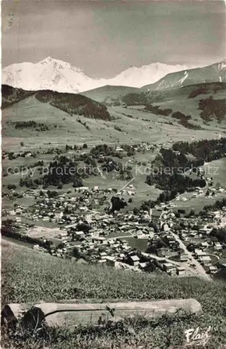 AK / Ansichtskarte Megeve Bonneville 74 Haute-Savoie La Chaine du Mont Blanc