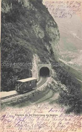 AK / Ansichtskarte Saleve Saint-Julien-en-Genevois 74 Haute-Savoie Chemin de fer electrique du Saleve