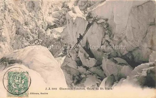 AK / Ansichtskarte CHAMONIX BONNEVILLE 74 Haute-Savoie Fonction Route du Mont Blanc