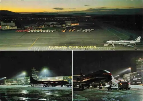 AK / Ansichtskarte Flughafen Airport Aeroporto Zuerich Kloten