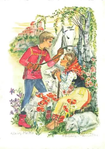 AK / Ansichtskarte Maerchen Sagen Fairy Tale Conte-- Klein Mette 