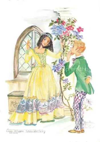 AK / Ansichtskarte Maerchen Sagen Fairy Tale Conte-- Von Klugen Schneiderlein