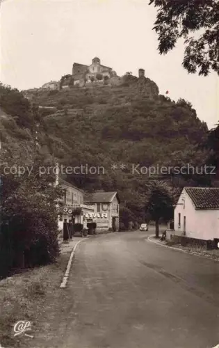 AK / Ansichtskarte La Ribeyre IssOIRE 63 Puy-de-Dome Vue d'ensemble et le château