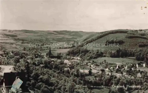 AK / Ansichtskarte Gemuend Eifel Schleiden NRW Panorama