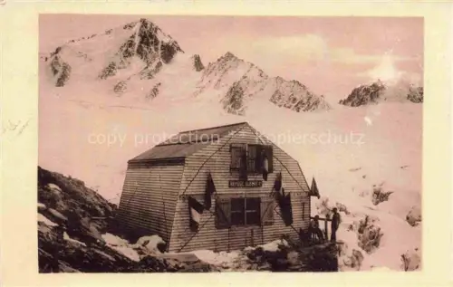AK / Ansichtskarte CHAMONIX BONNEVILLE 74 Haute-Savoie Refuge Albert Ier Aiguilles du Chardonnet et Verte Glacier du Tour