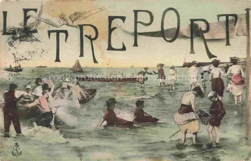 AK / Ansichtskarte LE TREPORT Dieppe 76 Seine-Maritime Seepartie