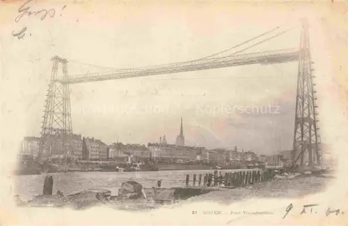AK / Ansichtskarte ROUEN 76 Seine-Maritime Pont Transbordeur