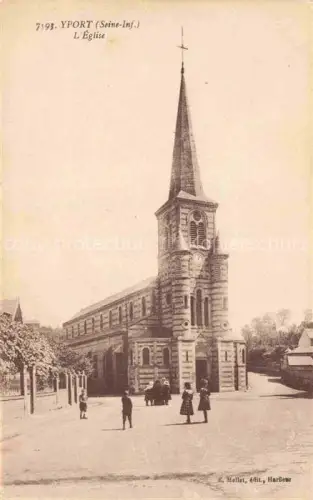 AK / Ansichtskarte Yport LE HAVRE 76 Seine-Maritime Eglise