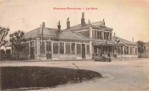 AK / Ansichtskarte Gournay-en-Bray DIEPPE 76 Seine-Maritime La Gare