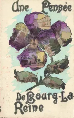 AK / Ansichtskarte Bourg-la-Reine ANTONY 92 Hauts-de-Seine Une Pensee de Bourg La Reine
