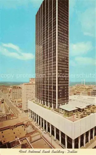 AK / Ansichtskarte DALLAS  Texas USA First National Building
