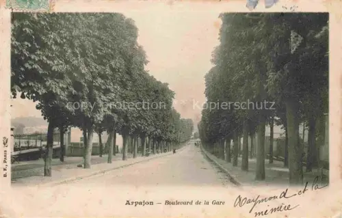 AK / Ansichtskarte Arpajon Palaiseau 91 Essonne Boulevard de la Gare