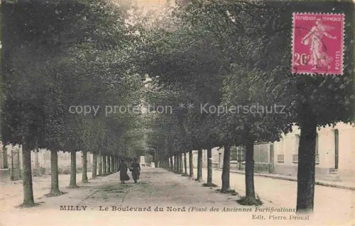 AK / Ansichtskarte Milly -la-Foret EVRY 91 Essonne Le Boulevard du Nord