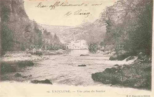 AK / Ansichtskarte AVIGNON 84 Vaucluse Vue prise du Sentier