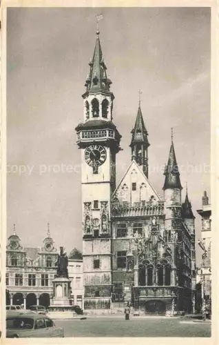 AK / Ansichtskarte AALST Alost Oost-Vlaanderen Belfort en Monument Dirk Martens