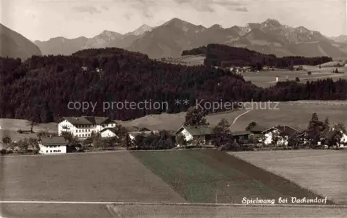 AK / Ansichtskarte Spielwang Vachendorf Traunstein Oberbayern Panorama