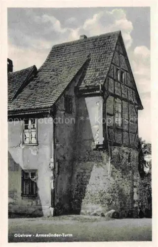 AK / Ansichtskarte Guestrow Mecklenburg Vorpommern Armesuender Turm