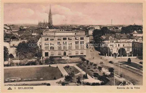AK / Ansichtskarte MULHOUSE Muehlhausen 68 Haut-Rhin Entrée de la ville