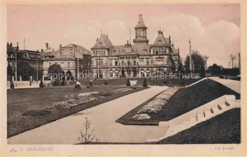 AK / Ansichtskarte MULHOUSE Muehlhausen 68 Haut-Rhin La Poste