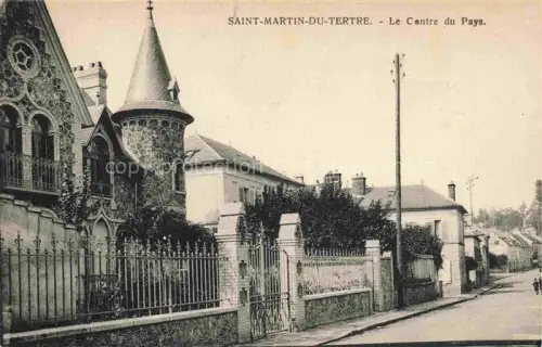AK / Ansichtskarte Saint-Martin-du-Tertre SARCELLES 95 Val-d Oise Le Centre du Pays vue d'ensemble