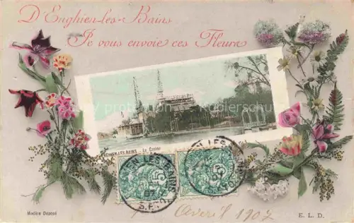 AK / Ansichtskarte Enghien-les-Bains SARCELLES 95 Val-d Oise Le Casino des fleurs