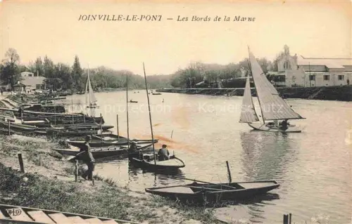 AK / Ansichtskarte Joinville-le-Pont Nogent-sur-Marne 94 Val-de-Marne Les bords de la Marne