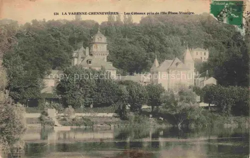 AK / Ansichtskarte La Varenne-Chennevieres 94 Val-de-Marne Les Côteaux pris de l'Ile Pisse Vinaigre