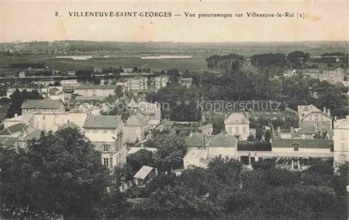 AK / Ansichtskarte Villeneuve-Saint-Georges CRETEIL 94 Val-de-Marne Vue panoramique sur Villeneuve-le-Roi