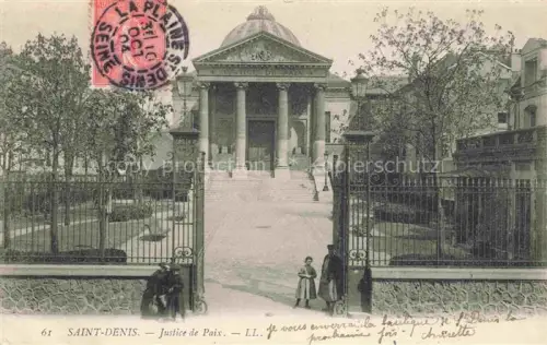 AK / Ansichtskarte SAINT-DENIS  93 Seine-Saint-Denis Justice de Paix