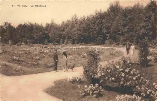 AK / Ansichtskarte VITTEL 88 Vosges La Roseraie