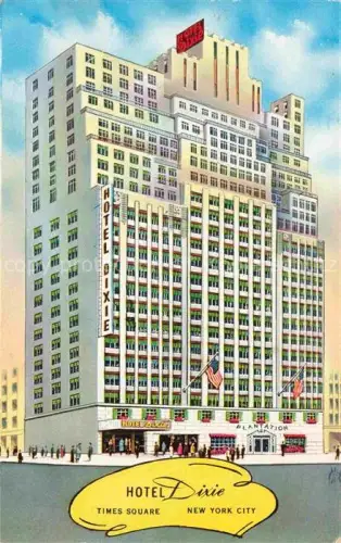 AK / Ansichtskarte NEW YORK City USA Hotel Dixie