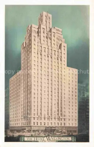 AK / Ansichtskarte NEW YORK City USA Hotel Wellington
