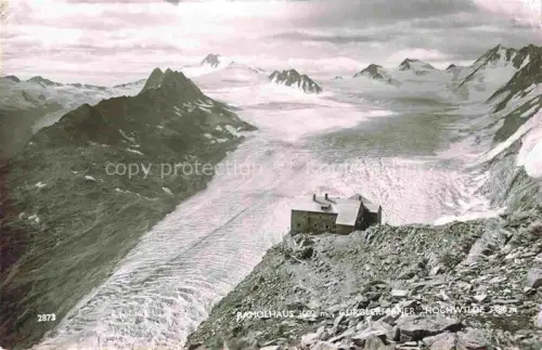 AK / Ansichtskarte Ramolhaus 3802m Obergurgl Tirol AT Gletscher mit Hochwilde