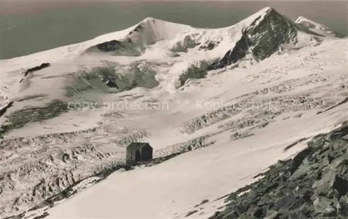 AK / Ansichtskarte Neue Pragerhuette 2796m Grossvenediger AT Panorama Hoher Zaun Schwarze Wand und Rainerhorn