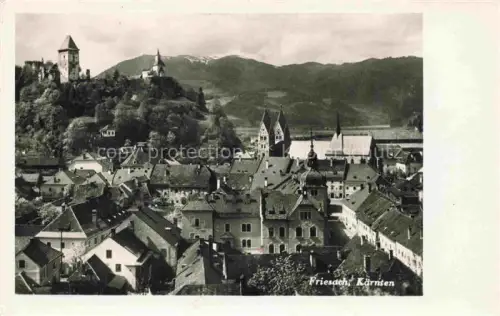 AK / Ansichtskarte Friesach Kaernten AT Ortsansicht mit Kirchen