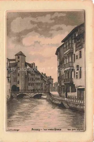 AK / Ansichtskarte ANNECY 74 Haute-Savoie Les vieux Quais