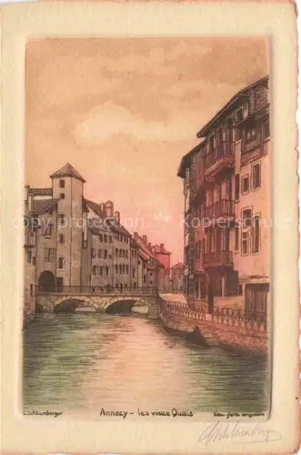 AK / Ansichtskarte ANNECY 74 Haute-Savoie Les vieux Quais