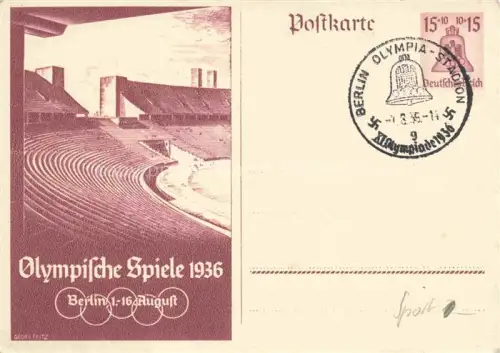 AK / Ansichtskarte OLYMPIA   Olympic Games Berlin