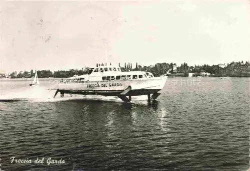 AK / Ansichtskarte Lago di Garda IT Freccia del Garda 