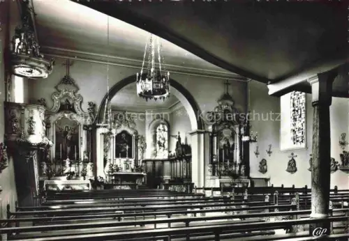 AK / Ansichtskarte Friesen Friessen Altkirch 68 Haut-Rhin Kirche Innenansicht 
