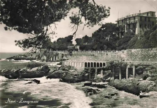 AK / Ansichtskarte Nervi GENOVA Genua Liguria IT Lungomare