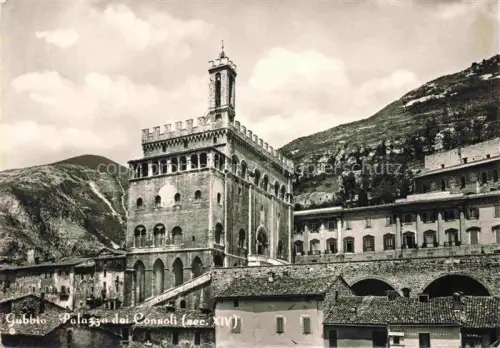 AK / Ansichtskarte Gubbio Perugia Umbria IT Palazzo Consoli 